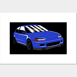 Blue EG6 Posters and Art